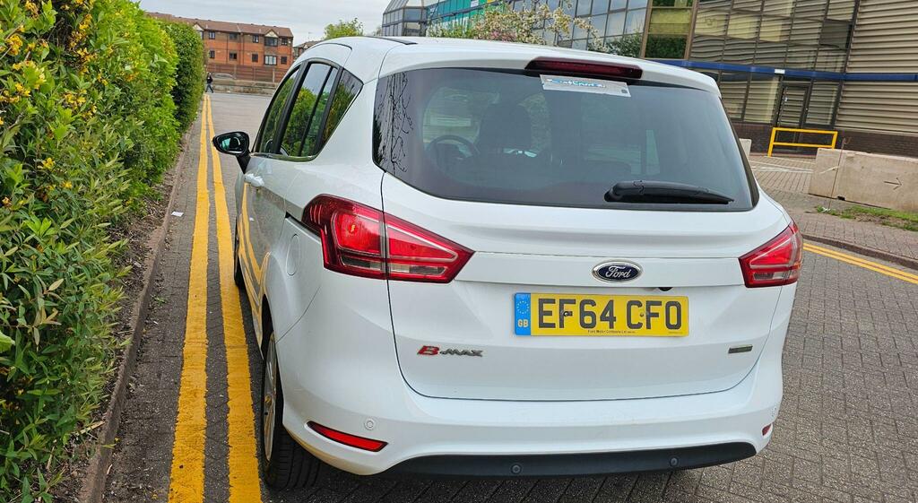 Ford B-Max Mpv 1.0 T Ecoboost Zetec 35 Road Tax Full S White #46