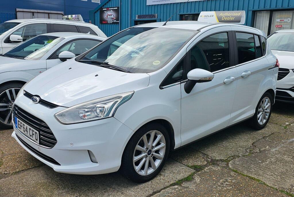 Ford B-Max Mpv 1.0 T Ecoboost Zetec 35 Road Tax Full S White #10