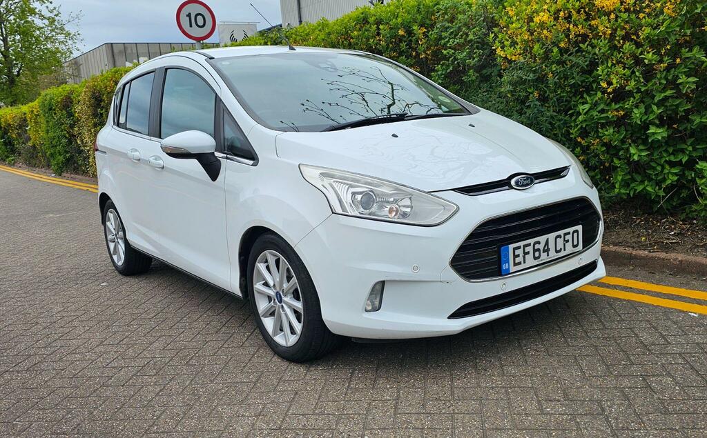 Ford B-Max Mpv 1.0 T Ecoboost Zetec 35 Road Tax Full S White #7