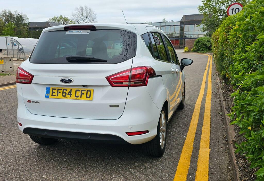 Ford B-Max Mpv 1.0 T Ecoboost Zetec 35 Road Tax Full S White #40