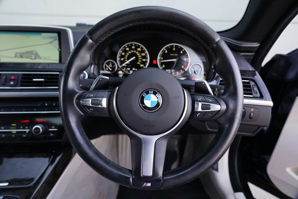 BMW 6 Series 3.0 640D M Sport White #11