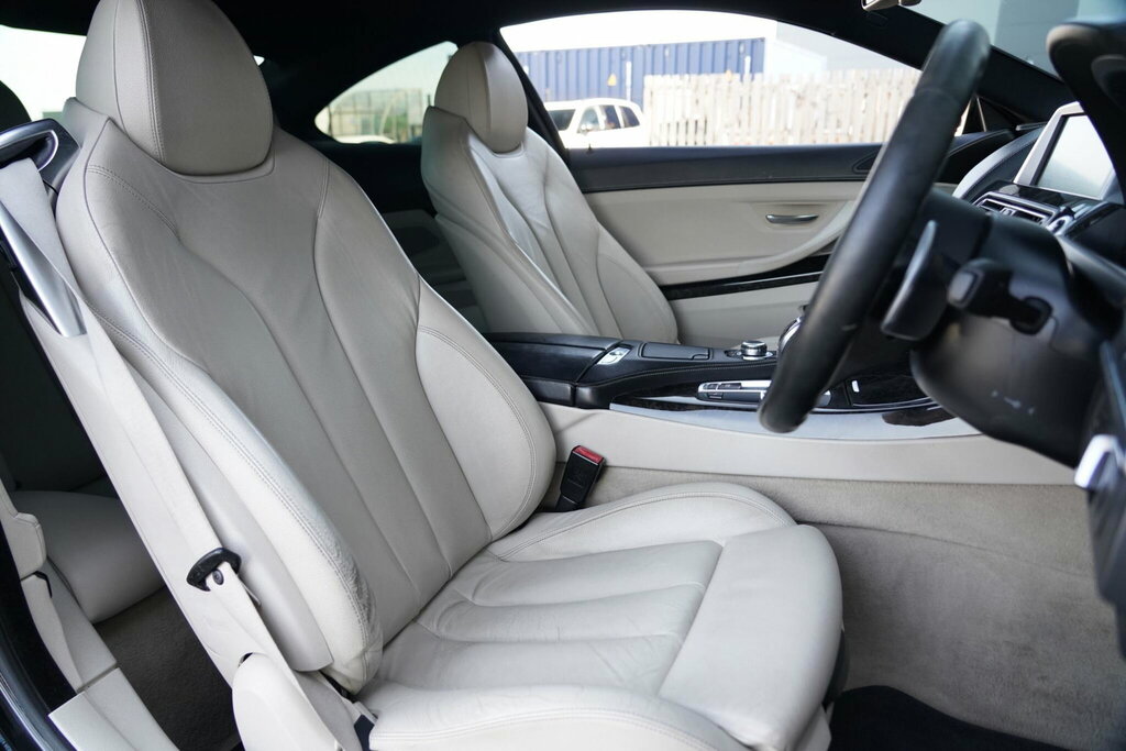 BMW 6 Series 3.0 640D M Sport White #9