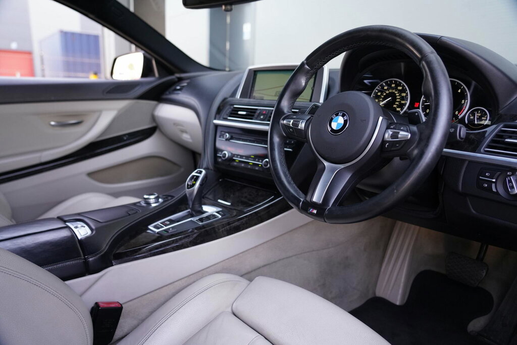 BMW 6 Series 3.0 640D M Sport White #10