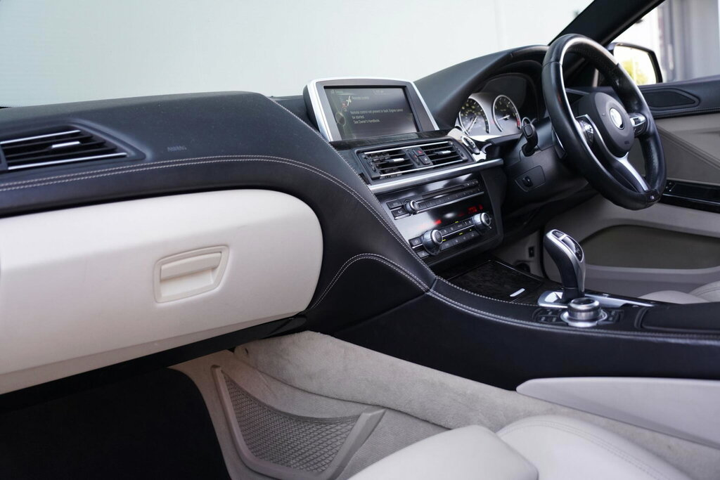 BMW 6 Series 3.0 640D M Sport White #12