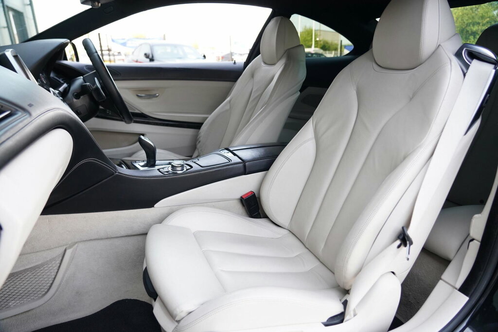 BMW 6 Series 3.0 640D M Sport White #13
