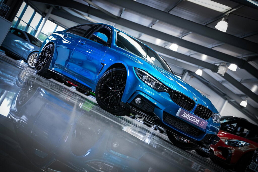 BMW 4 Series Gran Coupe 3.0 430D M Sport Euro 6 Ss VX68OER Blue #6