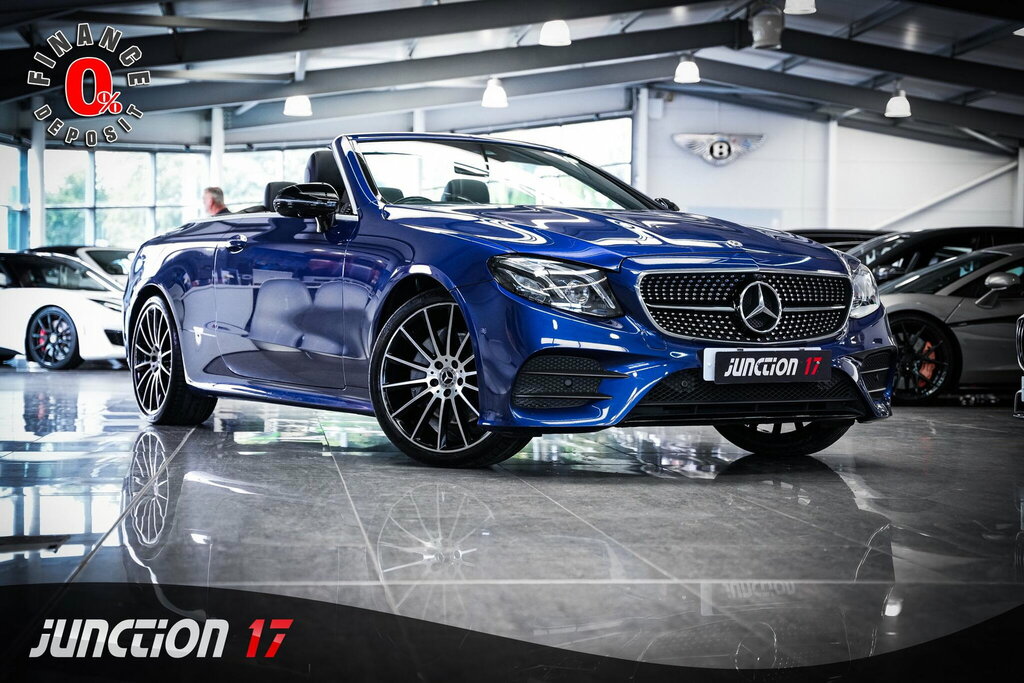 Mercedes-Benz E Class 2.0 E220d Amg Line Premium Plus Cabriolet G-tron