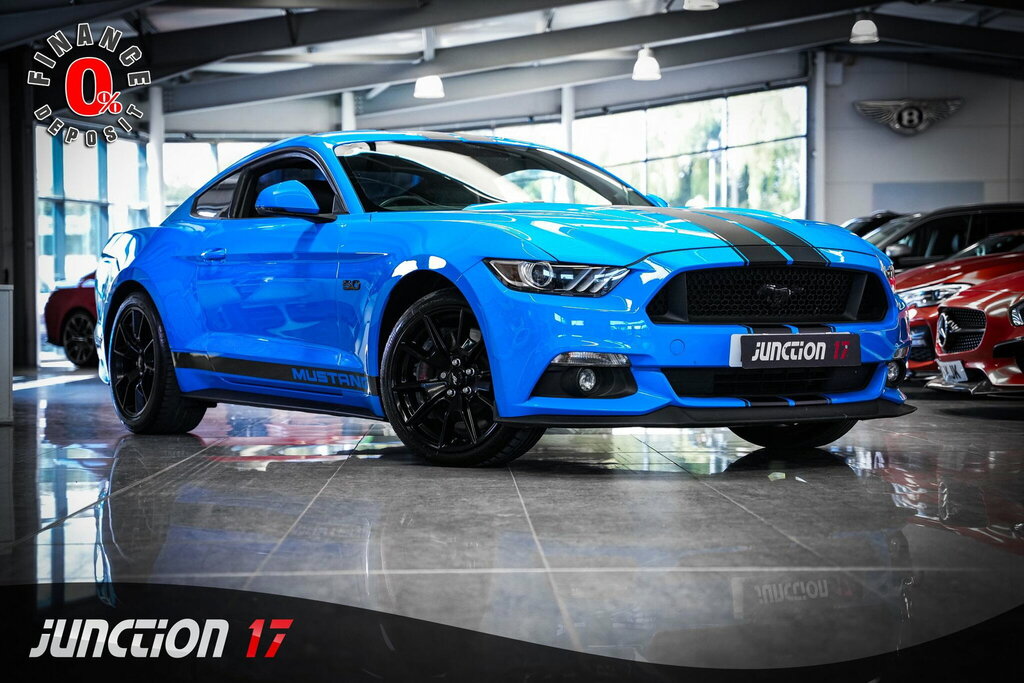 Ford Mustang 5.0 V8 Gt Fastback Selshift Euro 6 Blue