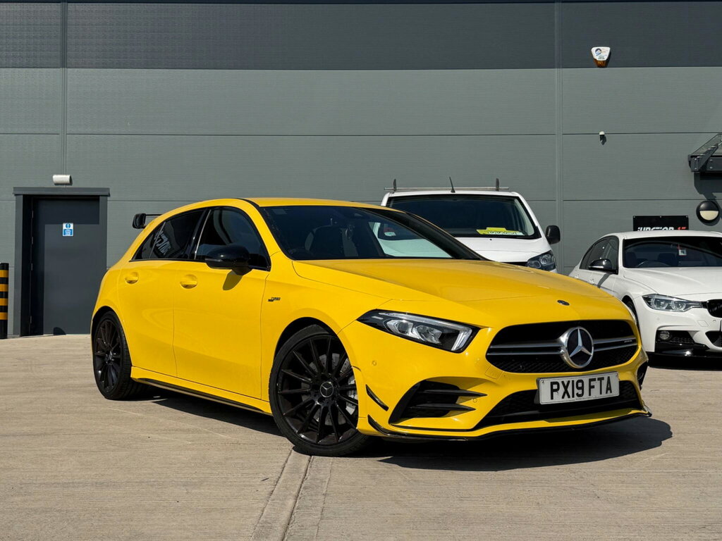 Mercedes-Benz A Class 2.0 A35 Amg Executive Hatchback Spds Yellow