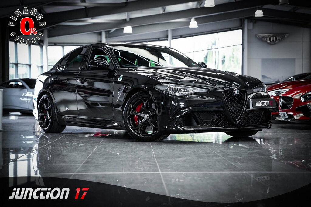 Alfa Romeo Giulia 2.9 V6 Bi-turbo Quadrifoglio Euro 6 Ss Black