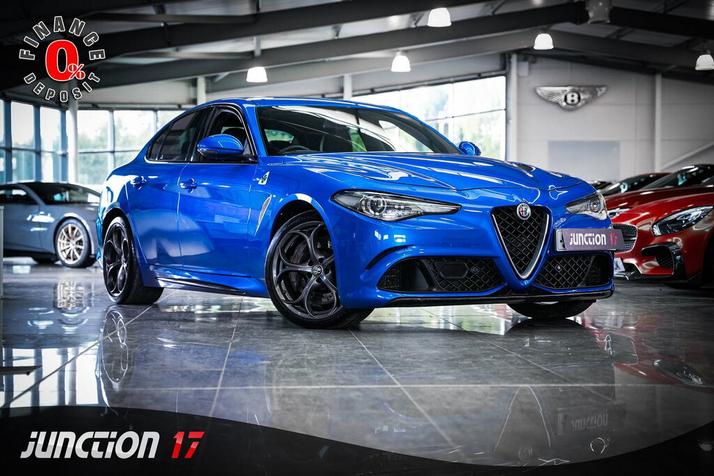 Alfa Romeo Giulia 2.9 V6 Bi-turbo Quadrifoglio Euro 6 Ss Blue
