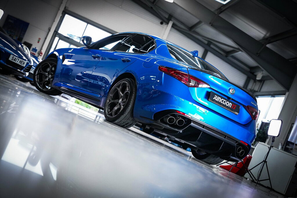 Alfa Romeo Giulia 2.9 V6 Bi-turbo Quadrifoglio Euro 6 Ss Blue #4