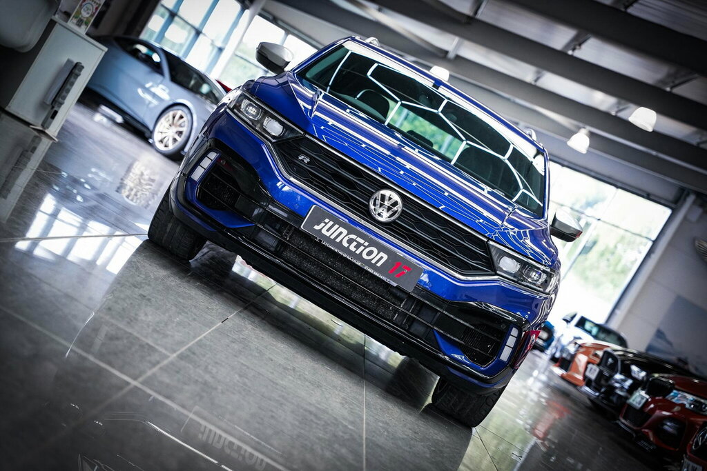 Volkswagen T-Roc 2.0 Tsi R Dsg 4Motion Euro 6 Ss Blue #3