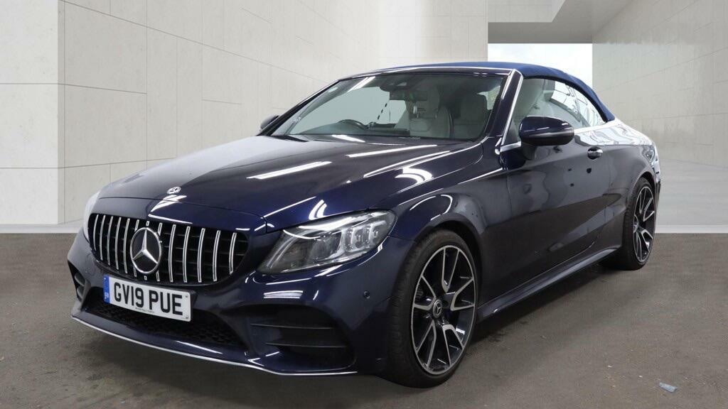 Mercedes-Benz C Class 2.0 C220d Amg Line Premium Cabriolet G-tronic E #2