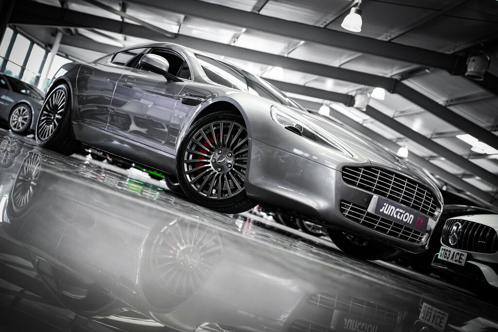 Aston Martin Rapide V12 T-tronicii Euro 5 Silver #7