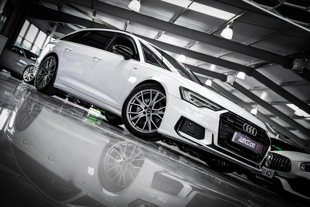 Audi A6 Avant 2.0 Tdi 40 Black Edition S Tronic Quattro Euro 6 White #6