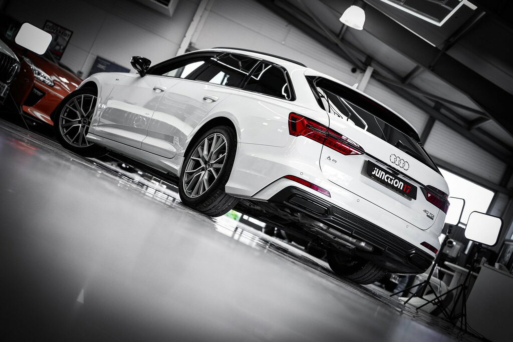 Audi A6 Avant 2.0 Tdi 40 Black Edition S Tronic Quattro Euro 6 White #4
