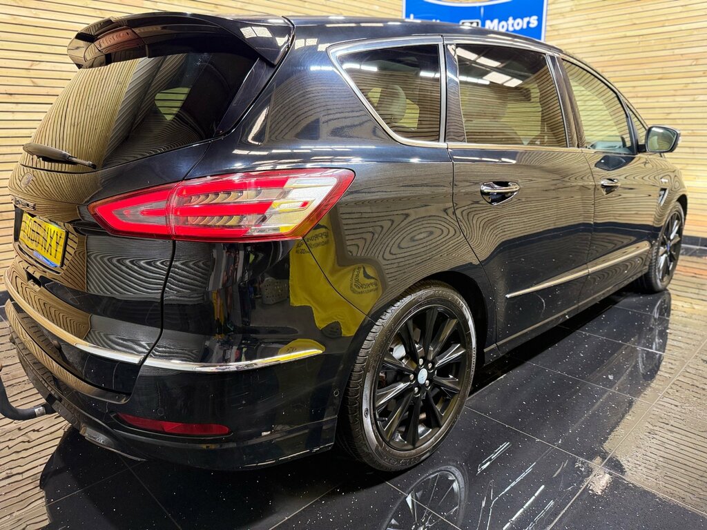 Ford S-Max 2.0 Tdci Vignale Mpv Powershift Euro 6 EO66NXY Black #6