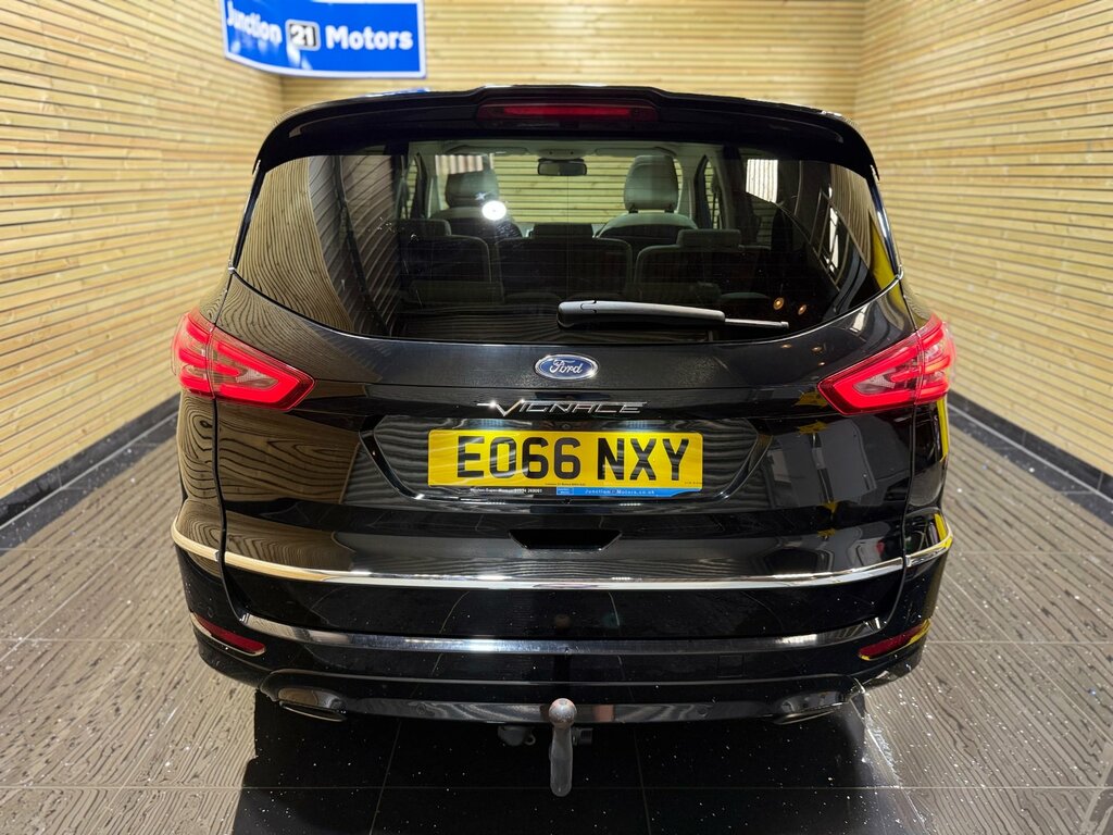 Ford S-Max 2.0 Tdci Vignale Mpv Powershift Euro 6 EO66NXY Black #3