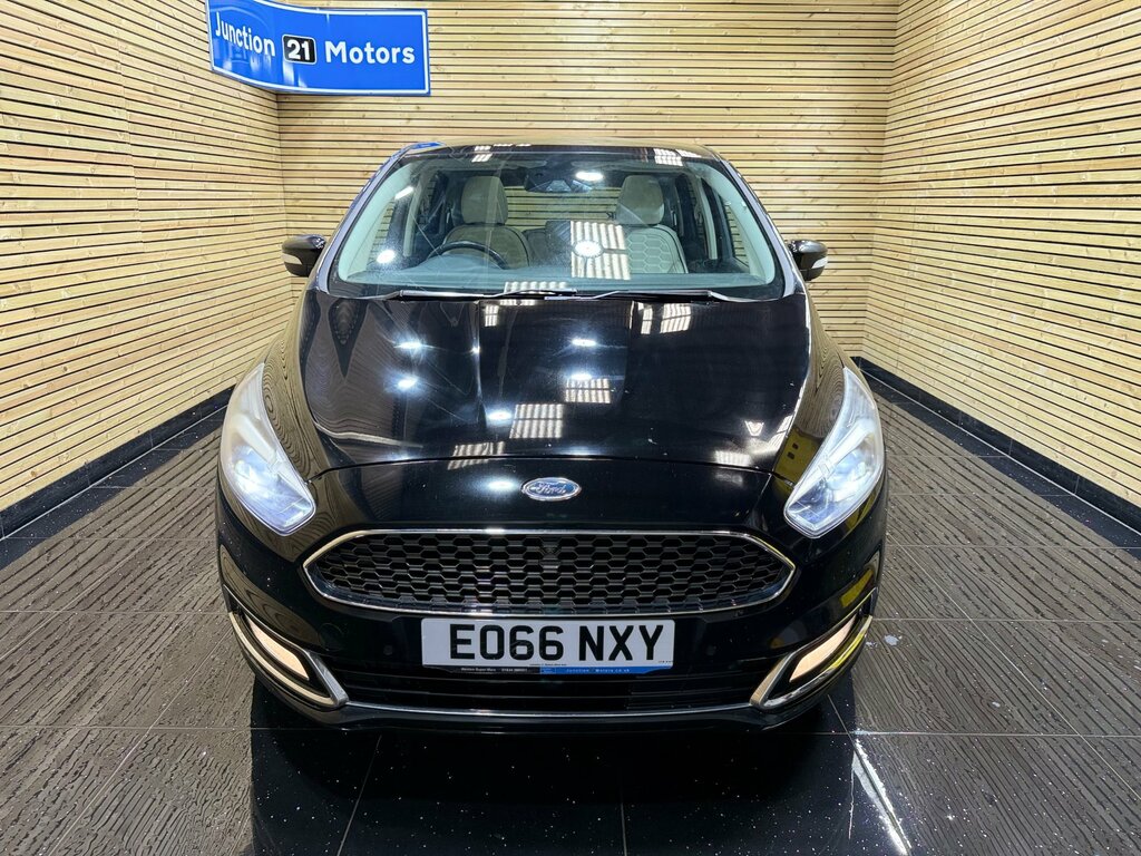 Ford S-Max 2.0 Tdci Vignale Mpv Powershift Euro 6 EO66NXY Black #2