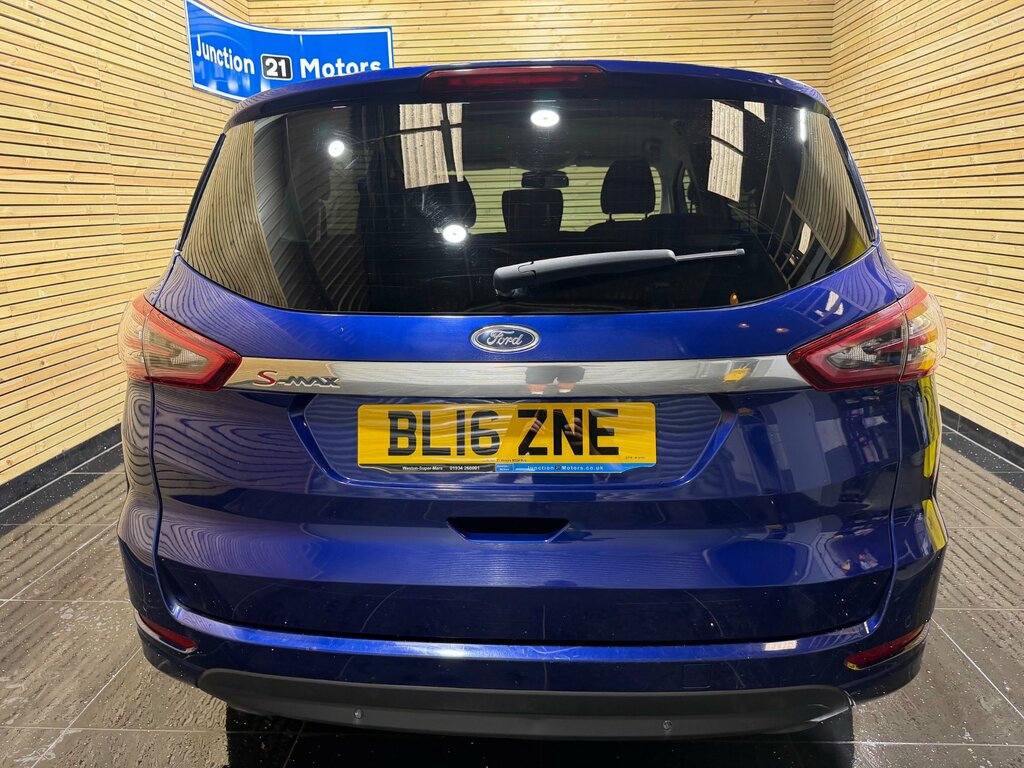 Ford S-Max 2.0 Tdci Titanium Mpv Powershift Euro 6 BL16ZNE Blue #5