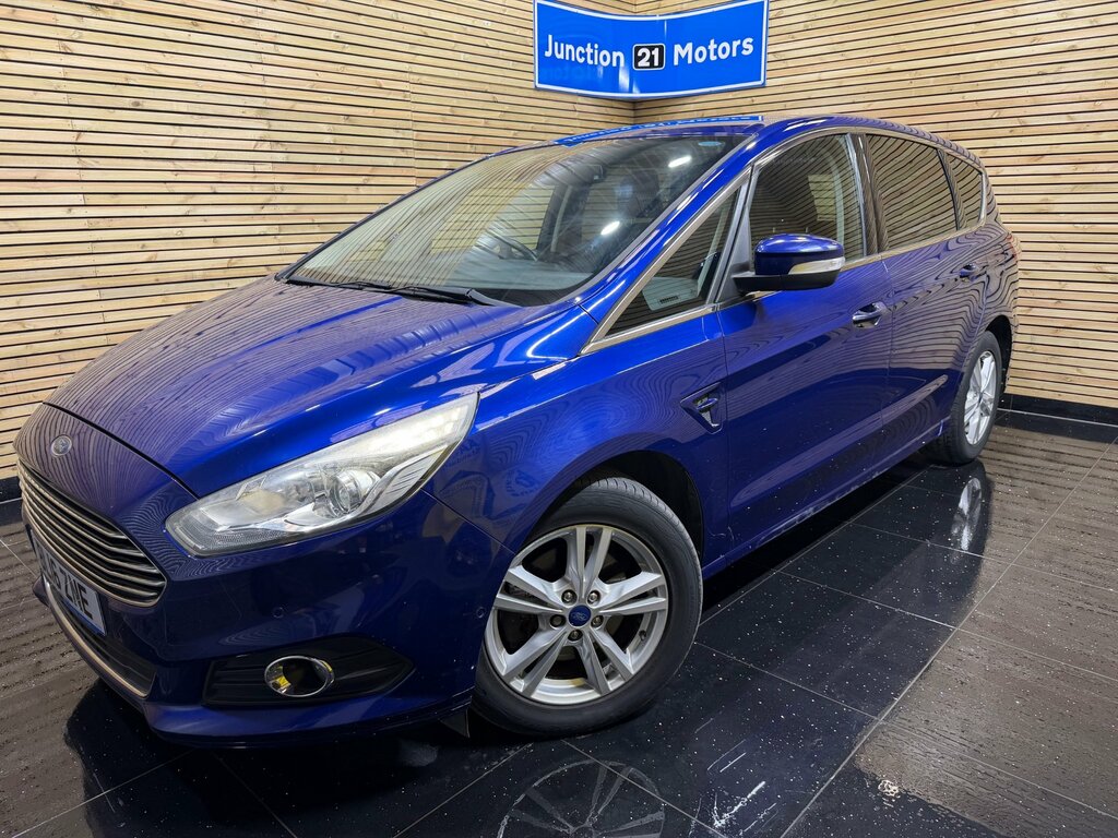 Ford S-Max 2.0 Tdci Titanium Mpv Powershift Euro 6 Blue