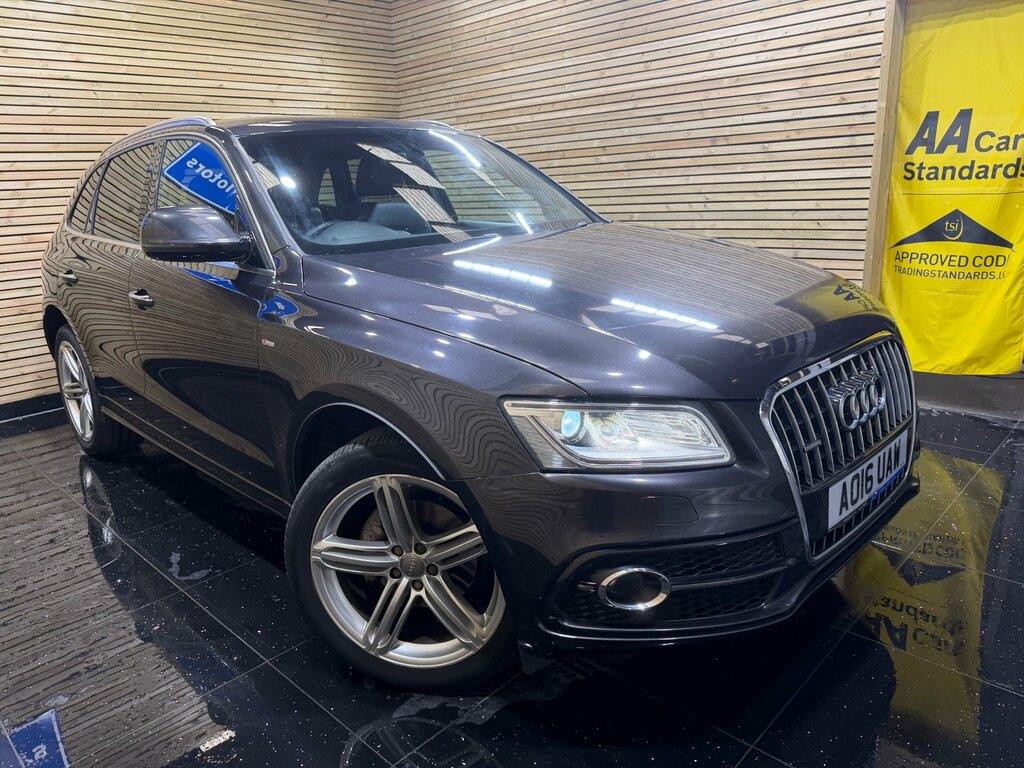 Audi Q5 2.0 Tdi S Line Plus Suv S Tronic Quattr AO16UAW Grey #3