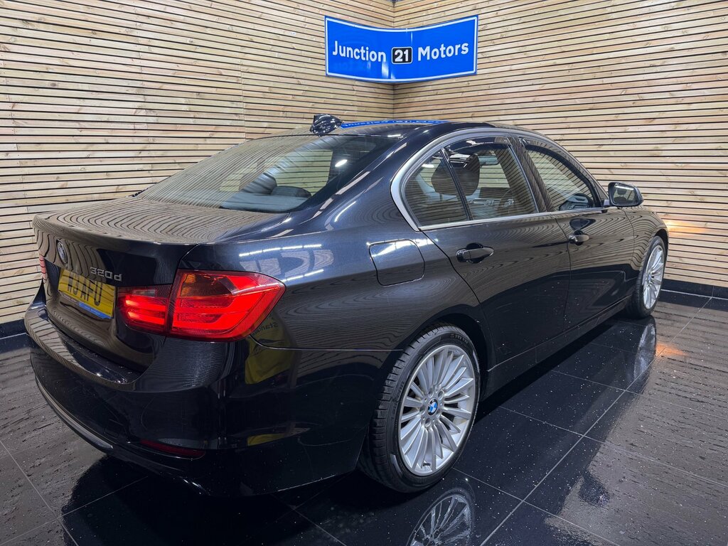 BMW 3 Series 2.0 320D Luxury Saloon Euro 5 Ss Black #4
