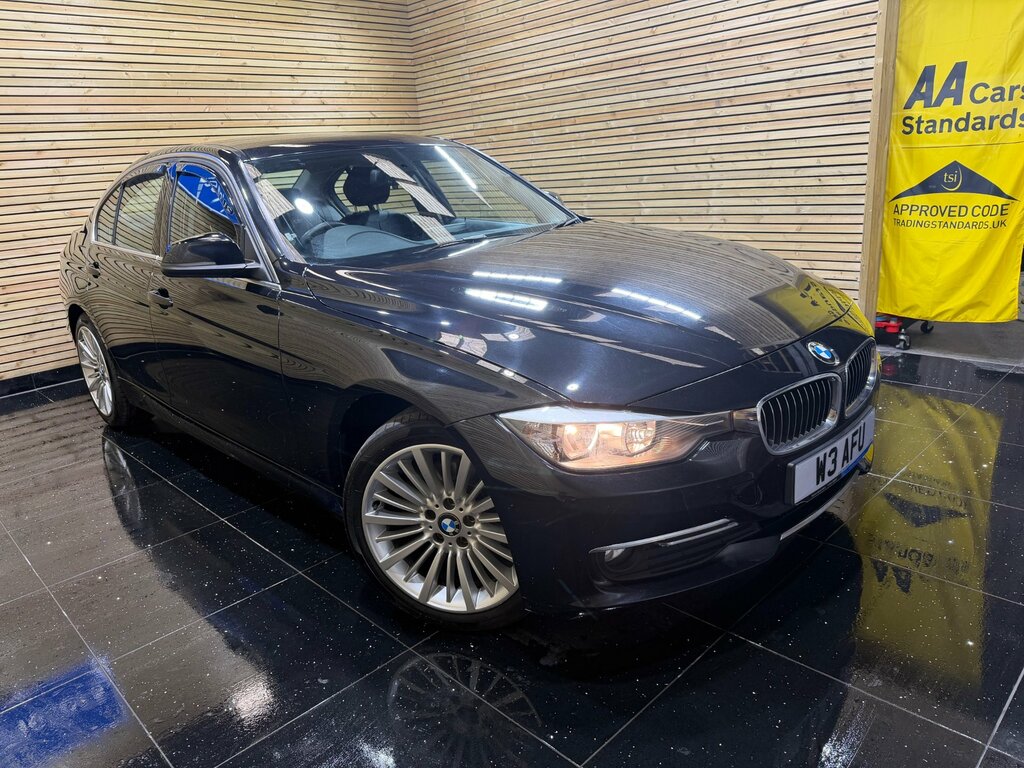 BMW 3 Series 2.0 320D Luxury Saloon Euro 5 Ss Black #3