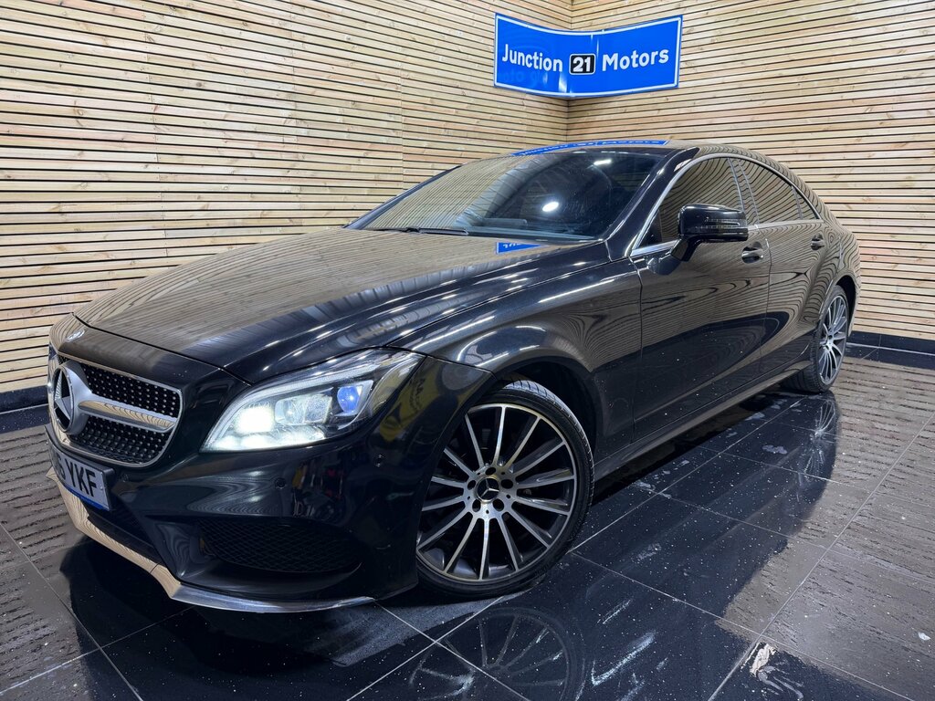 Mercedes-Benz CLS 2.1 Cls220d Amg Line Coupe G-tronic Eu Black