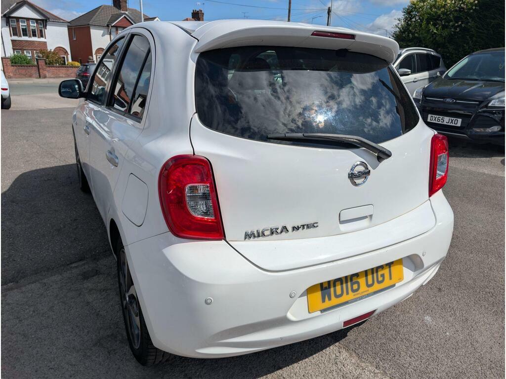 Nissan Micra 1.2 N-tec Euro 6 WO16UGT White #5