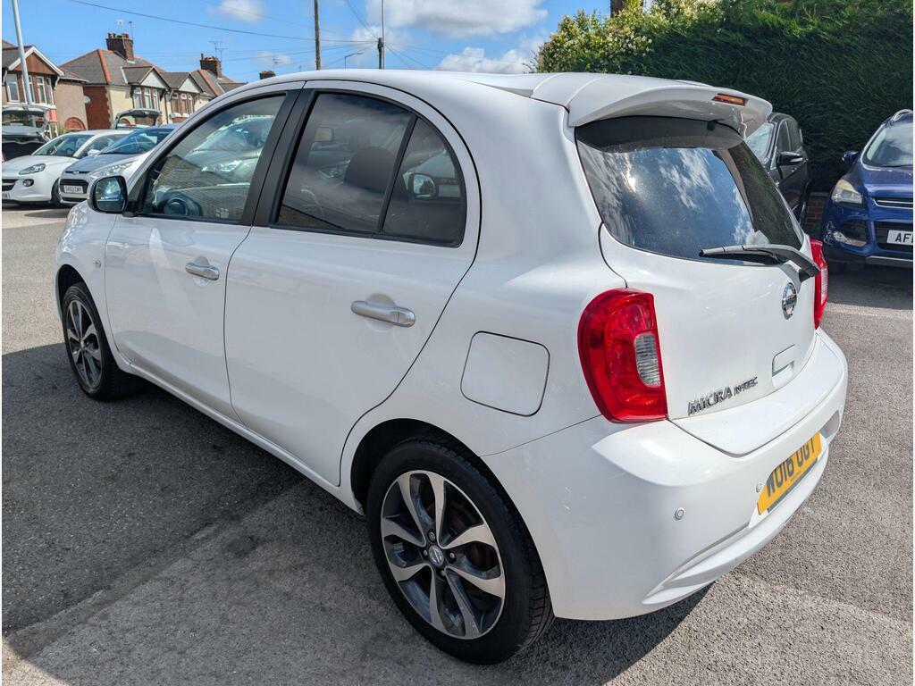 Nissan Micra 1.2 N-tec Euro 6 WO16UGT White #4
