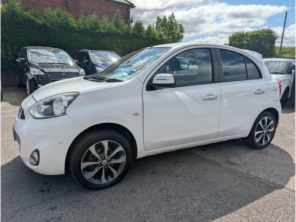 Nissan Micra 1.2 N-tec Euro 6 WO16UGT White #2