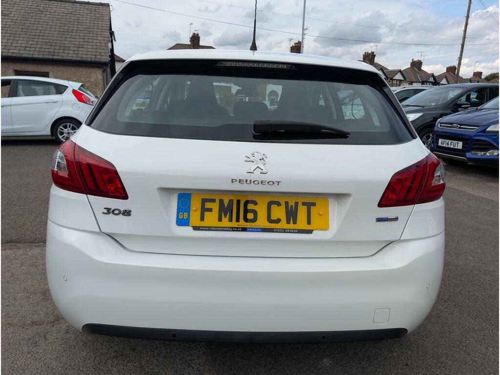 Peugeot 308 1.2 Puretech Allure Euro 6 S S White #6