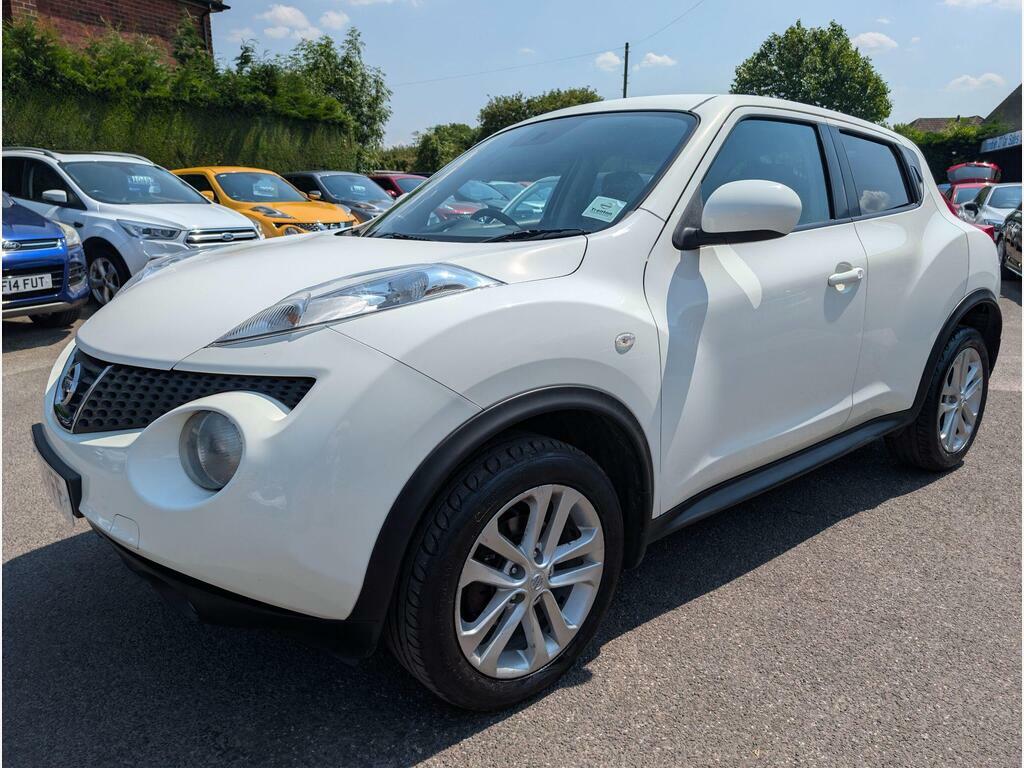 Nissan Juke 1.6 Acenta Premium Euro 5 S S White