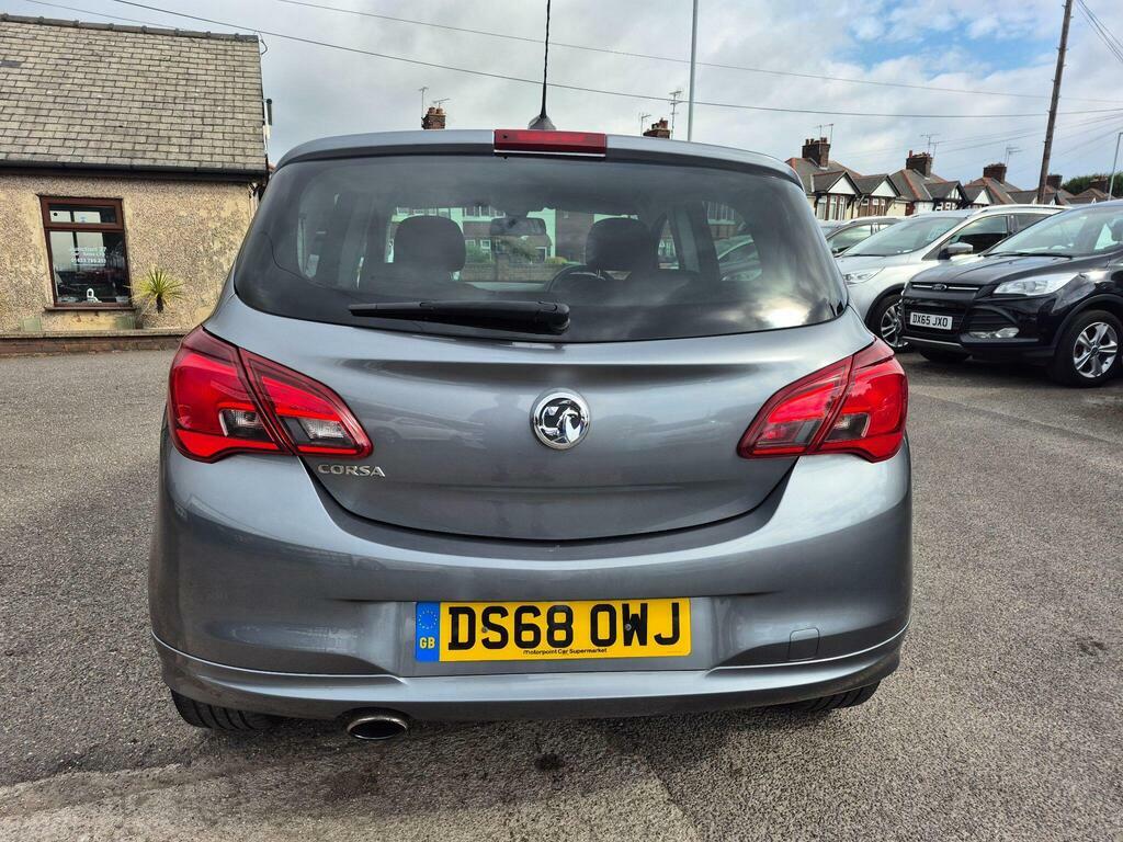 Vauxhall Corsa 1.4I Ecotec Sri VX Line Nav Black Euro 6 DS68OWJ Grey #4