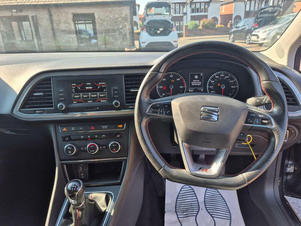 Seat Leon Estate 1.6 Tdi Cr Se Sport Tourer Euro 5 Ss Silver #10