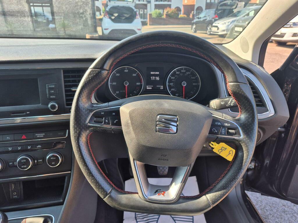 Seat Leon Estate 1.6 Tdi Cr Se Sport Tourer Euro 5 Ss Silver #12