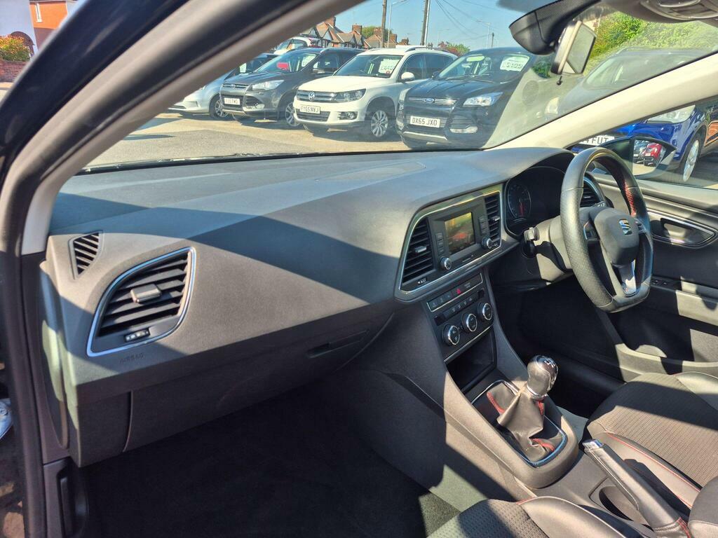 Seat Leon Estate 1.6 Tdi Cr Se Sport Tourer Euro 5 Ss Silver #15