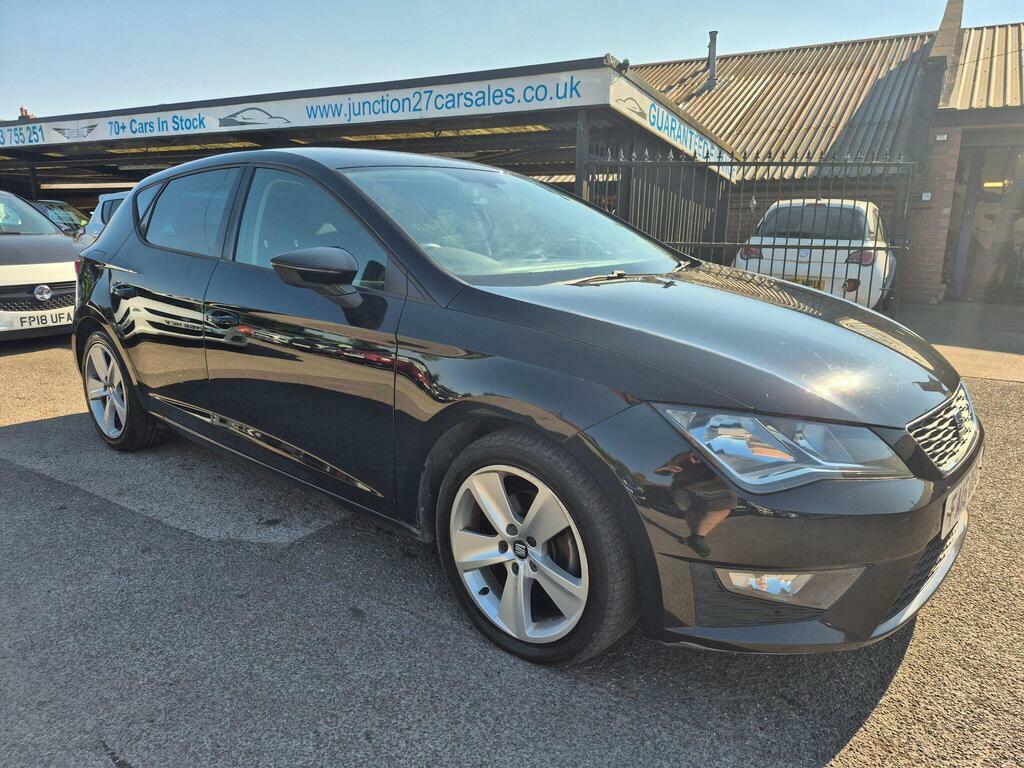 Seat Leon Estate 1.6 Tdi Cr Se Sport Tourer Euro 5 Ss Silver #7