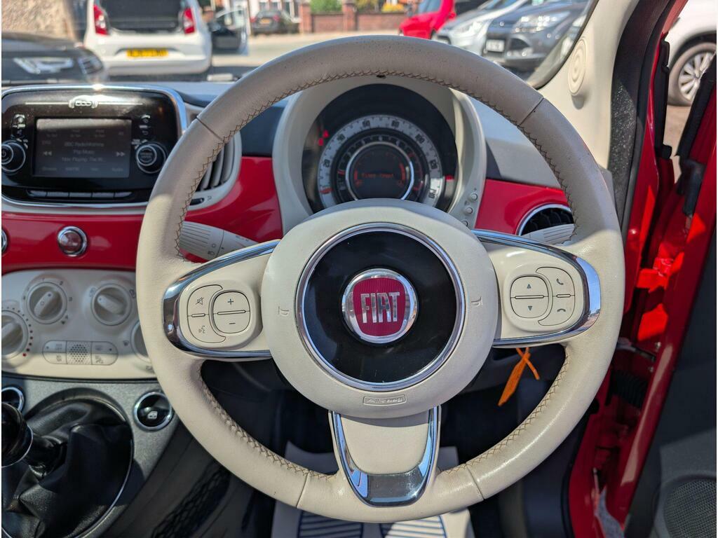 Fiat 500 Lounge 11,822 Miles Sunroof 2 Lady Pink #9