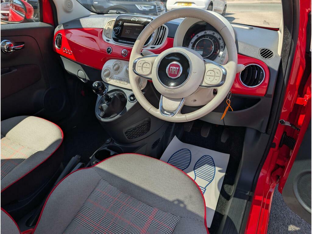 Fiat 500 Lounge 11,822 Miles Sunroof 2 Lady Pink #15