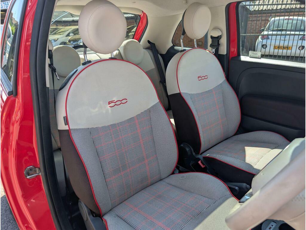 Fiat 500 Lounge 11,822 Miles Sunroof 2 Lady Pink #17