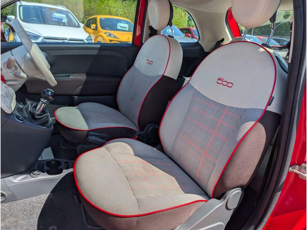 Fiat 500 Lounge 11,822 Miles Sunroof 2 Lady Pink #25