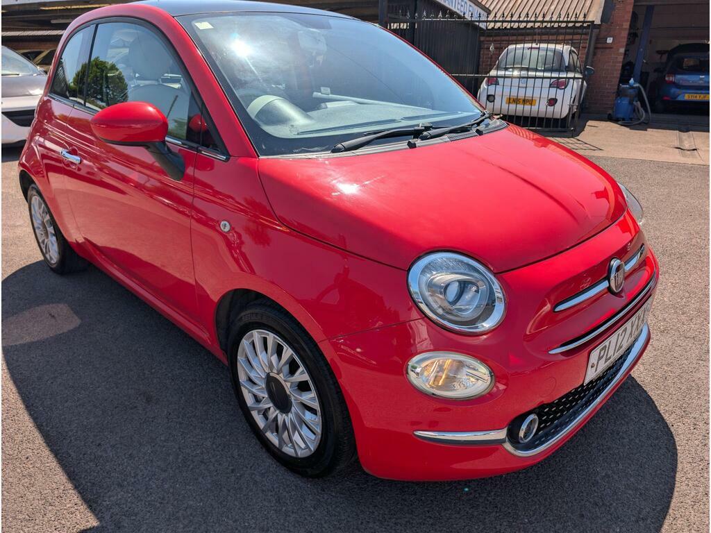 Fiat 500 Lounge 11,822 Miles Sunroof 2 Lady Pink #8