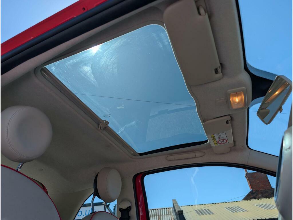 Fiat 500 Lounge 11,822 Miles Sunroof 2 Lady Pink #14