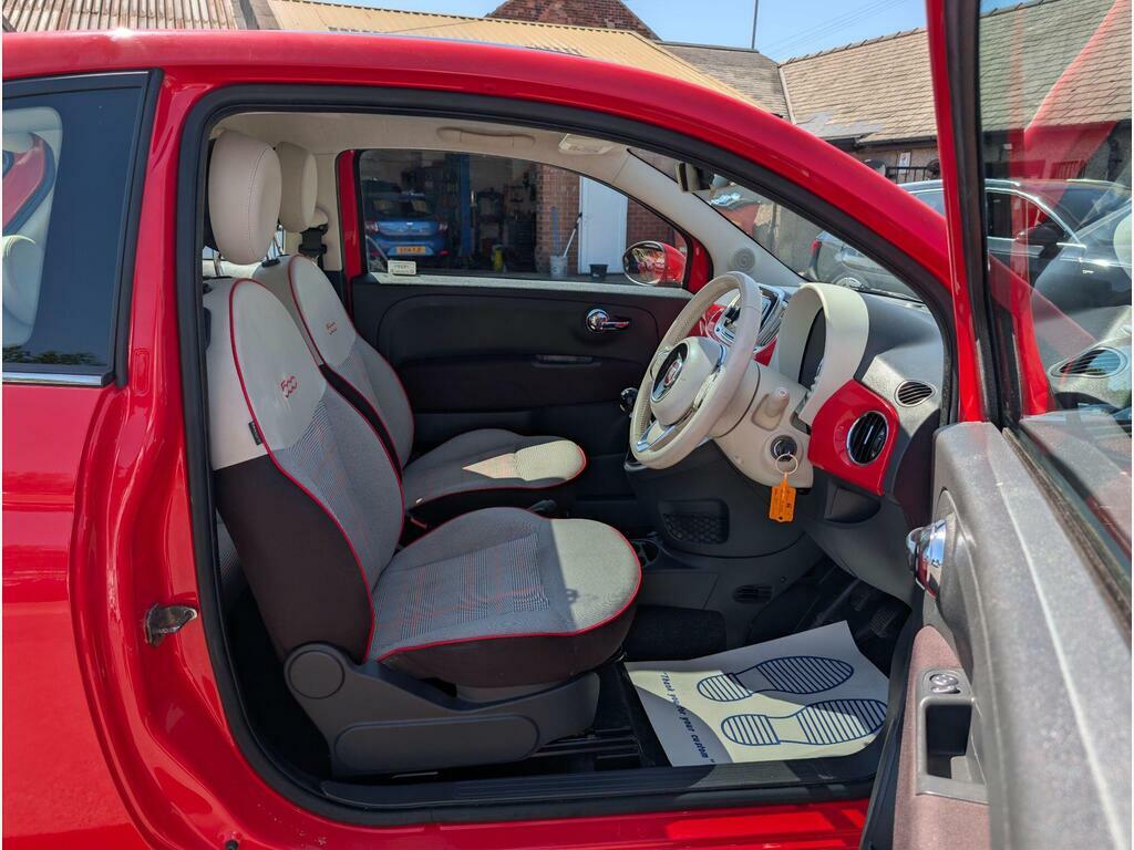 Fiat 500 Lounge 11,822 Miles Sunroof 2 Lady Pink #16