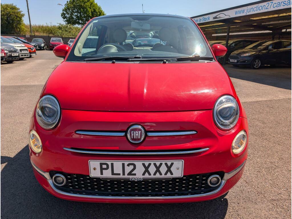 Fiat 500 Lounge 11,822 Miles Sunroof 2 Lady Pink #7