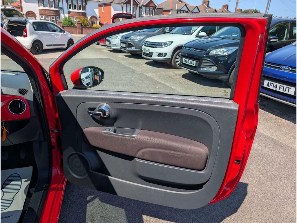 Fiat 500 Lounge 11,822 Miles Sunroof 2 Lady Pink #18