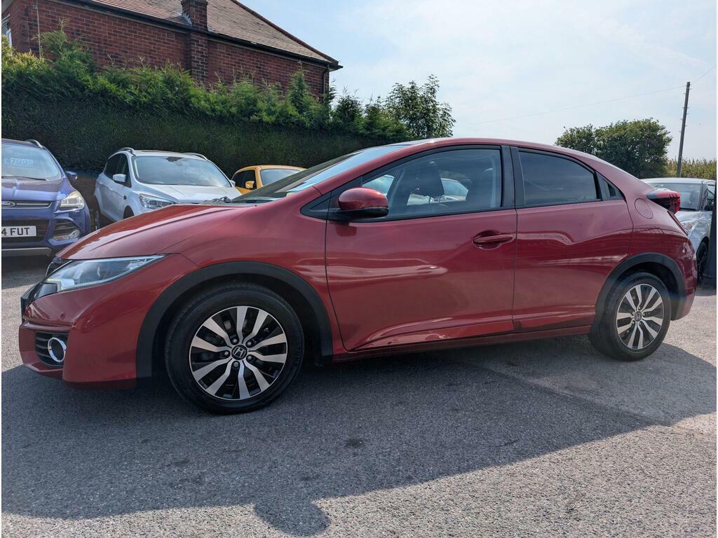 Honda Civic 1.6 I-dtec Sr Euro 5 S S WK17HNJ Red #2